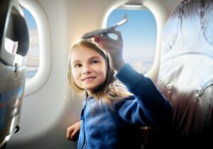 bambini in aereo consigli