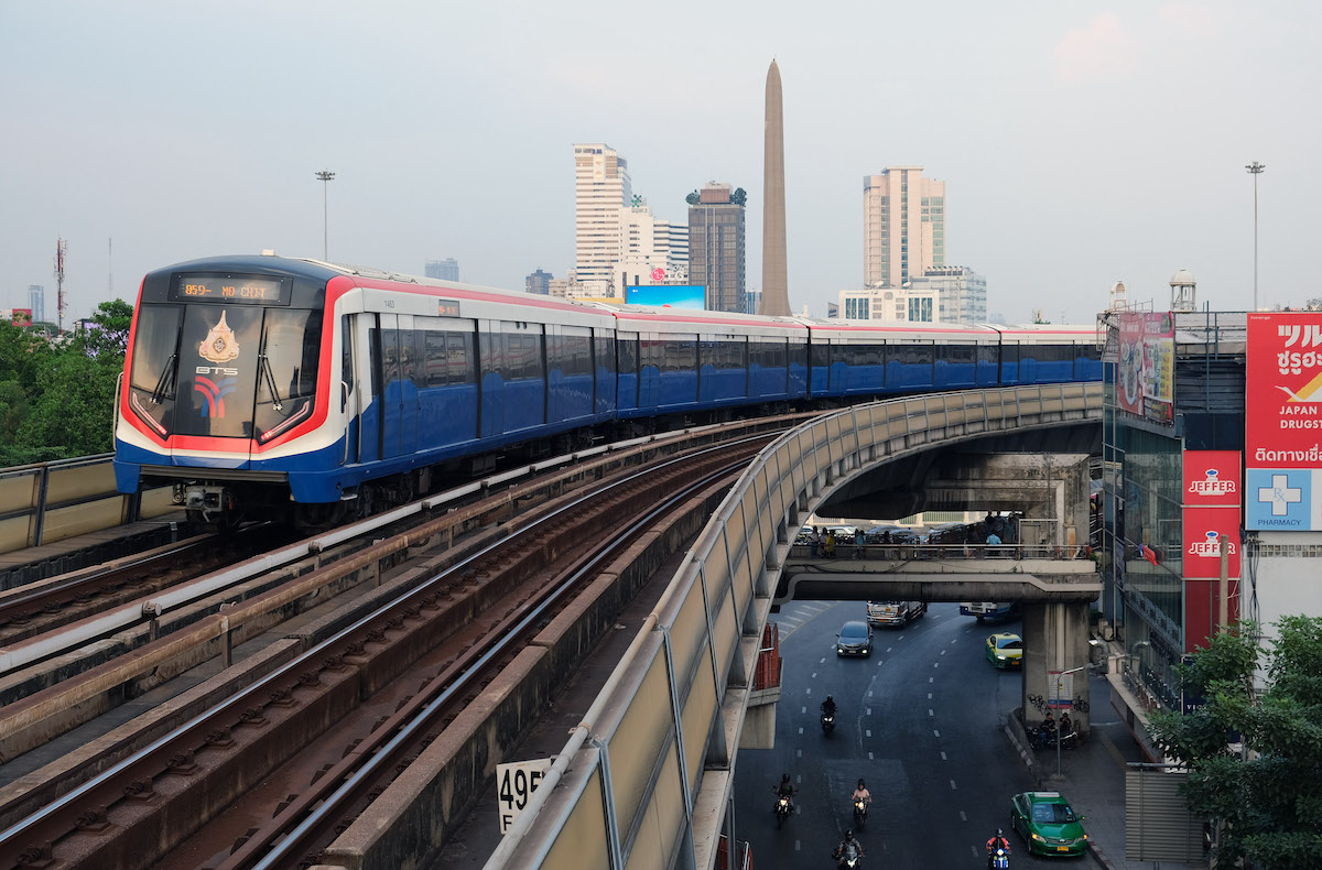 Skytrain come muoversi a bangkok